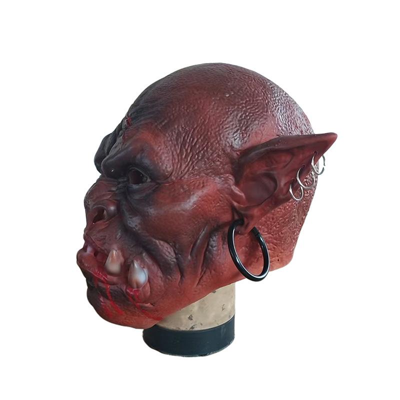 New Halloween Monster Headgear for Parties and Comic Conventions COSPLAY Game Warcraft Latex Ghost Mask Prank