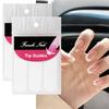 2/5 Sheets White French Manicure Strip Nail Art Form Fringe Tip Guides Sticker DIY Line Tips Decoration Tool