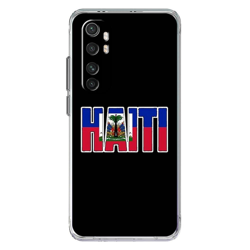 shipping Haiti Flag Phone Case For Xiaomi Poco X5 NFC X3 F5 F4 F3 M3 14 13T 12T 12 13 Lite 11 Ultra Mi 10T 5G 11X Pro Cover