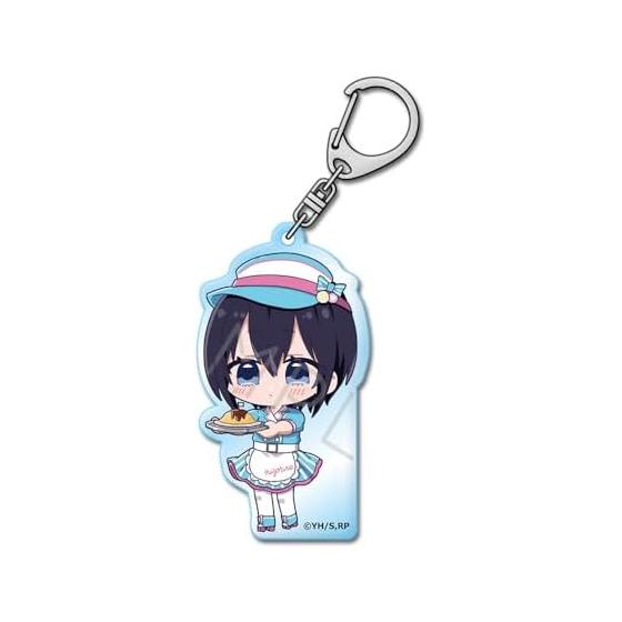 TV Anime  2.5D Seduction  [Noa] Acrylic Keychain (Approximate. 7cm square, transparent acrylic)