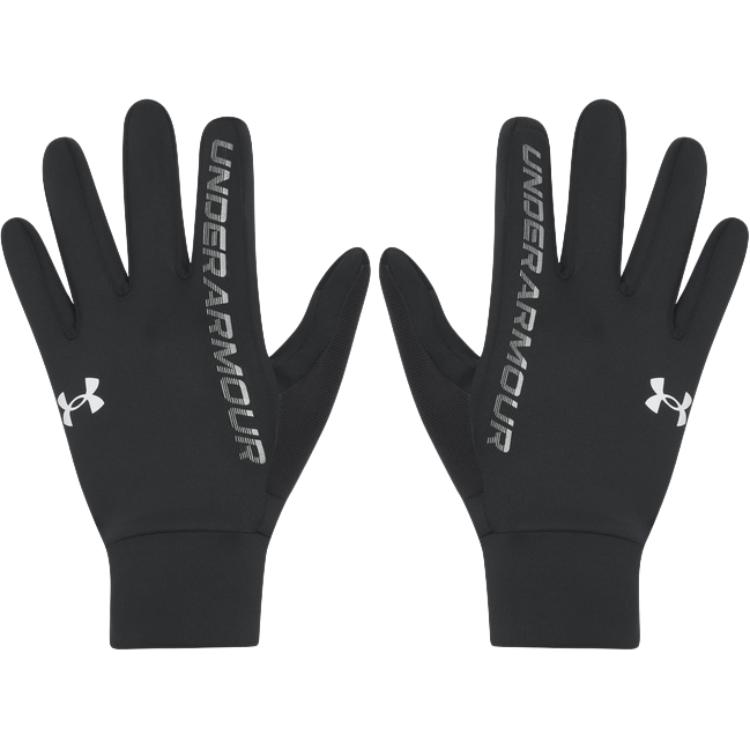 Under Armour Polyester Sports Gloves Men s Black 1377507 L