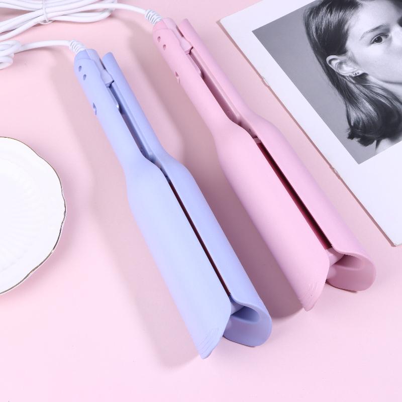 32Mm Electric Curling Iron Lambswool Curling Tool Long Lasting Styling French Anti-Flame Design For Wide Deep Waves