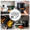Air Fryer Basket 8 Inches Air Fryer Racks Non-Stick Stainless 13 Pieces Square Stackable Drying Basket Set For Vegetable Bacon