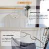 Kojima Magic Slim Shirt Hangers [Shinko Hanger Official] Storage Recommendation Slim Arch Hanger 22-Piece Set | Shirt Hangers for Cardigans, Camisoles