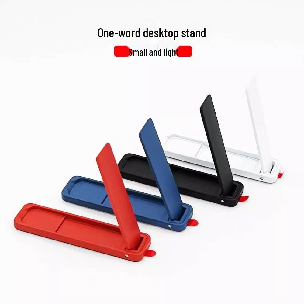 

Portable Foldable Desktop Mobile and Tablet Stand - Universal and Invisible Design Foldable Invisible Stand - Ivory White - 1 pack