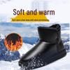 Women's Fleece-Lined Waterproof Snow Boots - Non-Slip, Thickened Winter Ankle Shoes