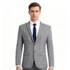 Spring Men  Plaid Thin Blazers Jackets Business Casual Suits Coats Man Slim Fit Formal Wear Blazers Coats