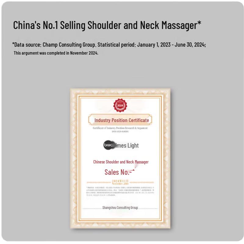 Breo N6mini Cervical Neck Massager CN Plug (adapter Included)