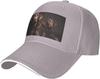 Chocolate Labrador Retriever Dogs Baseball Cap Adjustable Polyester Casual Sun Protection Dad Hat