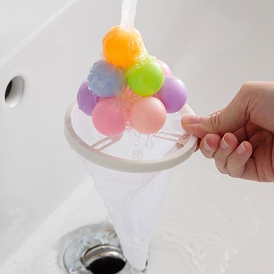 Yousheng 1/2/3Pcs Reusable Pet Hair Remover Floating Hair Filtering Mesh Removal Bag with 10 Colorful Balls Washer Machine Hair Catcher