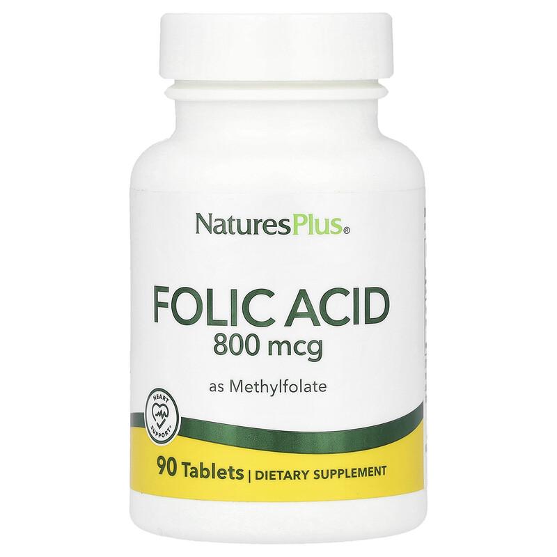 Folic Acid As Methylfolate , 800 Mcg, 90 Tablets