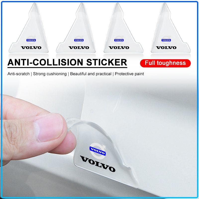 2Pcs Transparent Car Door Corner Cover Anti-Scratch Protection Sticker For Volvo XC60 XC90 S60 S80 S40 V40 V60 V70 V50 XC70