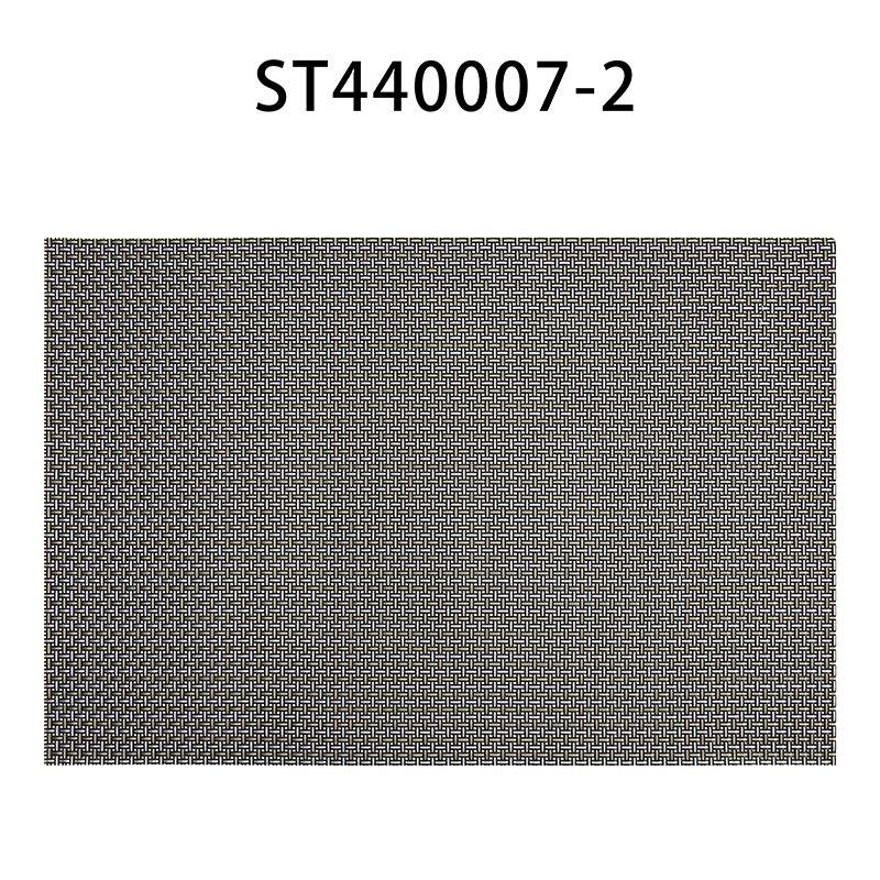 Imitation Hemp Woven Placemat, Waterproof, Oil-proof, Heat-insulating and Anti-scalding Mat, Multi-color Optional Home Restaurant Desktop Non-slip