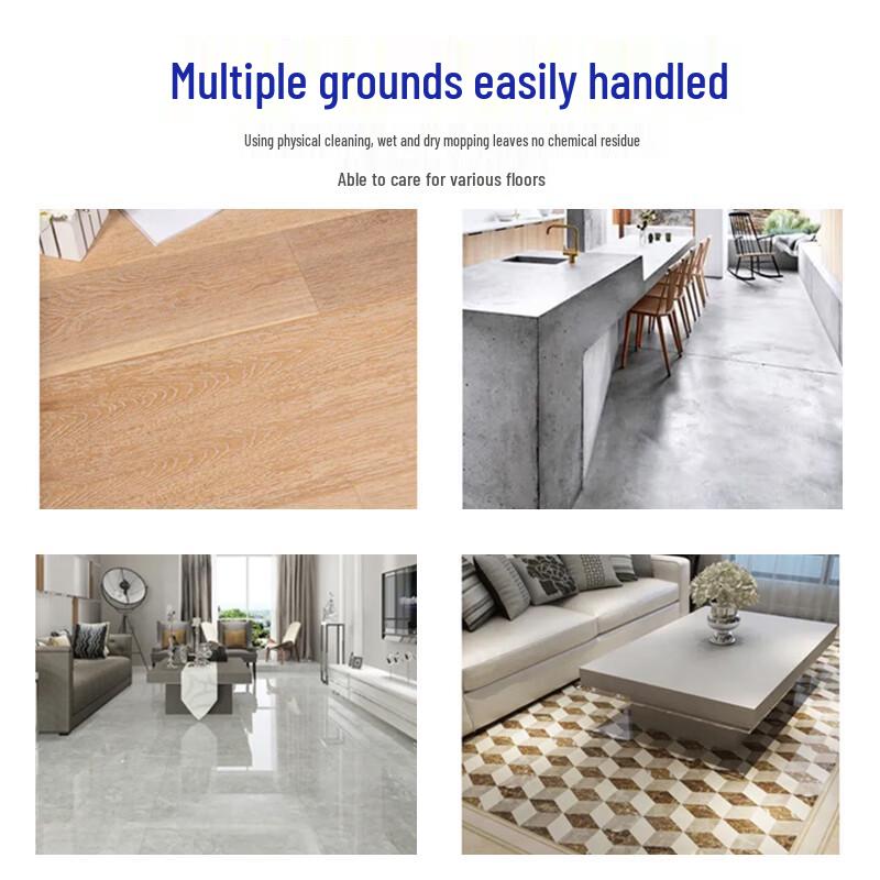 Jucheng Cloud Self-Wringing Wet & Dry Mop Set