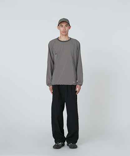 Snow Peak Nylon Tussah Utility Storage Pants, Size L, BLACK, PA-25SU006, Perfect for Festivals, Camping, and Outdoor Activities.