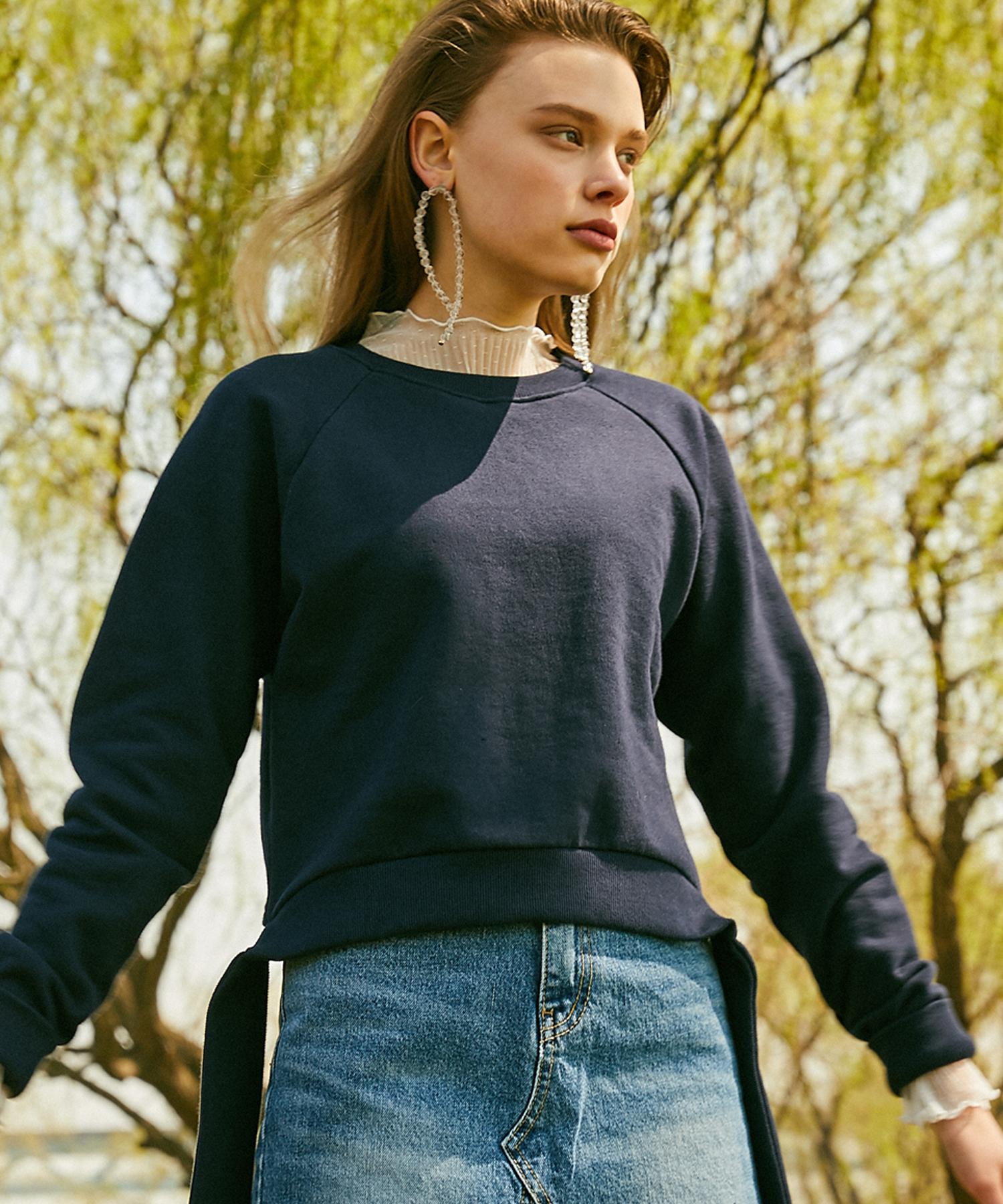 Latizen 18Sp Tie Sweatshirt(Navy) Navy/Free