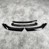 4PCS Front Bumper Lip Spoiler Splitter Chin For SEAT Cupra Leon VZ TSI Sportstourer 2024 2025 Gloss Black Body Kits