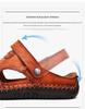 2025 Summer Plus Size Men's Closed-Toe Sandals & Casual Beach Shoes