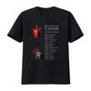 Gaius Julius Caesar Weltreise T-Shirt Antikes Römisches Reich Inspiriertes Design vintage Gewaschen Grafik Lässig Atmungsaktiv Vielseitig