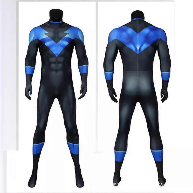 Movie Accurate Batman Red Hood Nightwing Cosplay Suit Bodysuit Superhero