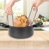 Telo in Silicone Riutilizzabile per Cottura in Forno con Dutch Oven Tappetino Lunghe Maniglie Rivestimenti Antiaderenti per Impasto Trasferibile Accessori per Pasticceria