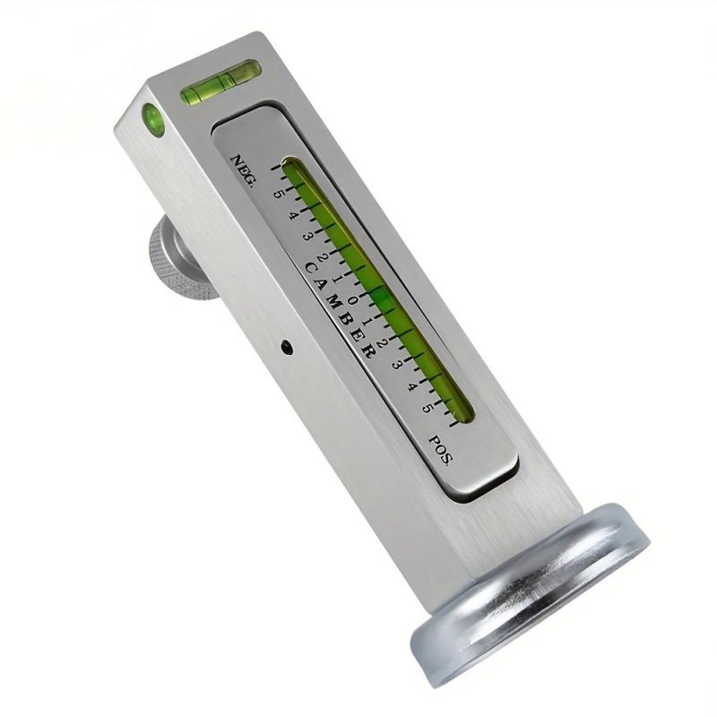 Car Magnetic Level Gauge - 1pc, Four Wheel Positioning, Camber Adjustment Aid Tool with Magnet