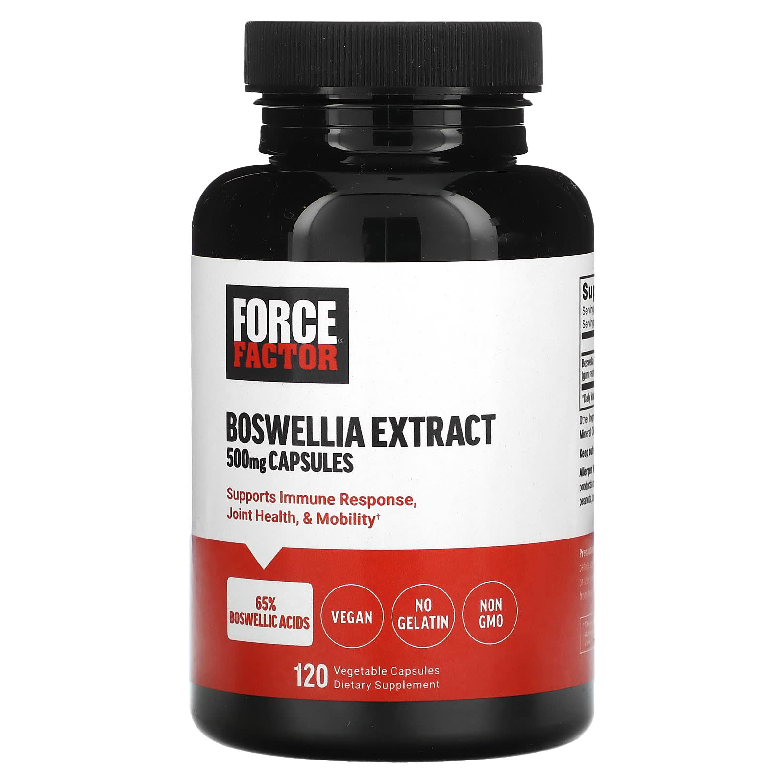 

Boswellia Extract, 500Mg, 120 Veggie Capsules