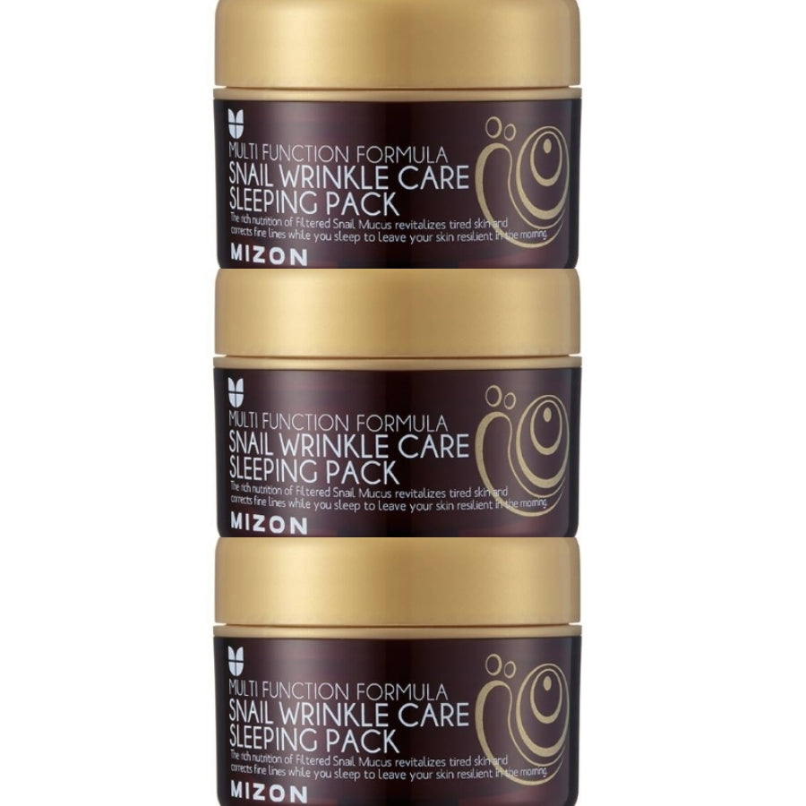 MIZON Schnecken Anti-Falten Schlafmaske 76g*1Stück/2Stück/3Stück/4Stück