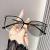 Ultra Light Large Frame Myopia Eyewear Photochromic Blue Light Blocking Female and Male Stylish Classic Near Sight Eyeglasses