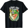Colorful Pop Art Portrait Shiba Inu Dog Dad Father's Day T-Shirt
