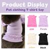 Pet Clothing Fall And Winter Bichon Frises Pomeranian Teddy Bottoming Shirt Cat T-shirt Tops