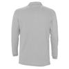 Mens Winter II Melange Long-Sleeved Polo Shirt