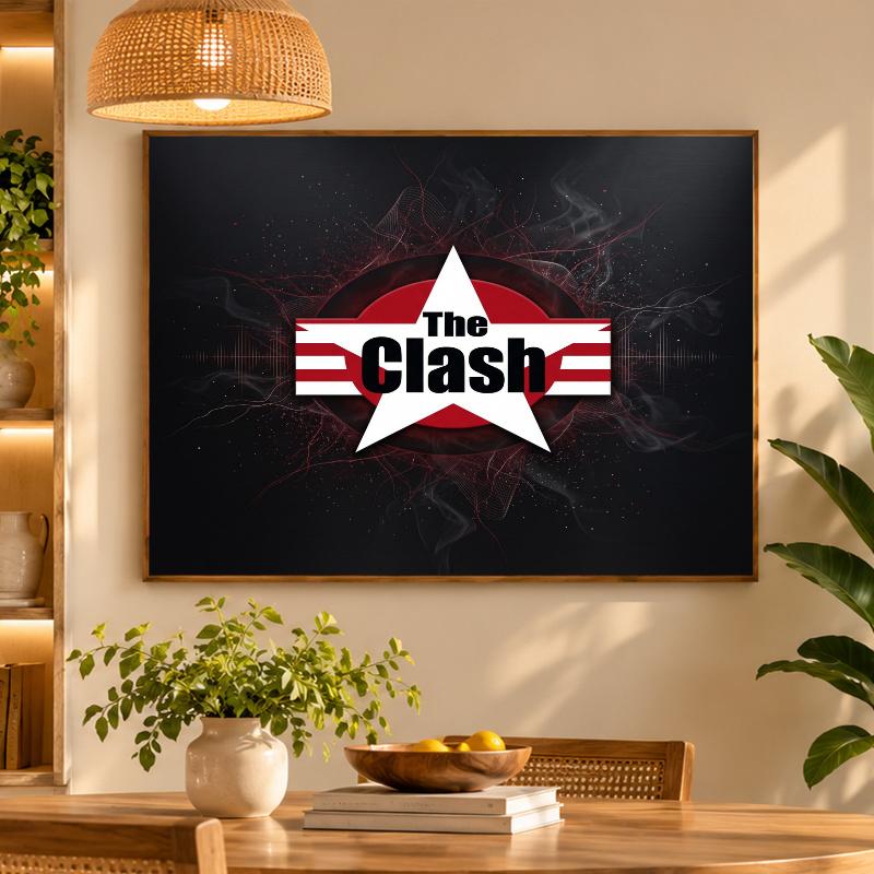 5D Diamond Painting The Clash DIY Full Drill Diamond Art Kit Home Decoration