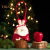 Weihnachts-Süßigkeitentüte, Schneemann, Weihnachtsmann, Rentier, Puppentasche, Kordelzug, Weihnachts-Goody-Halter, Geschenktüten für Heiligabend