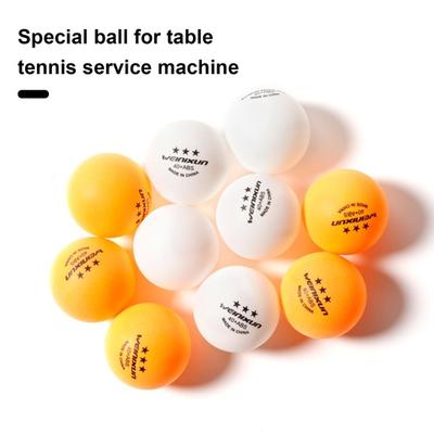 Yousheng 10st Vit/Gul 3-stjärniga bordtennisbollar Högpresterande pingisbollset för inomhus/utomhus bordtennismatchträningsutrustning