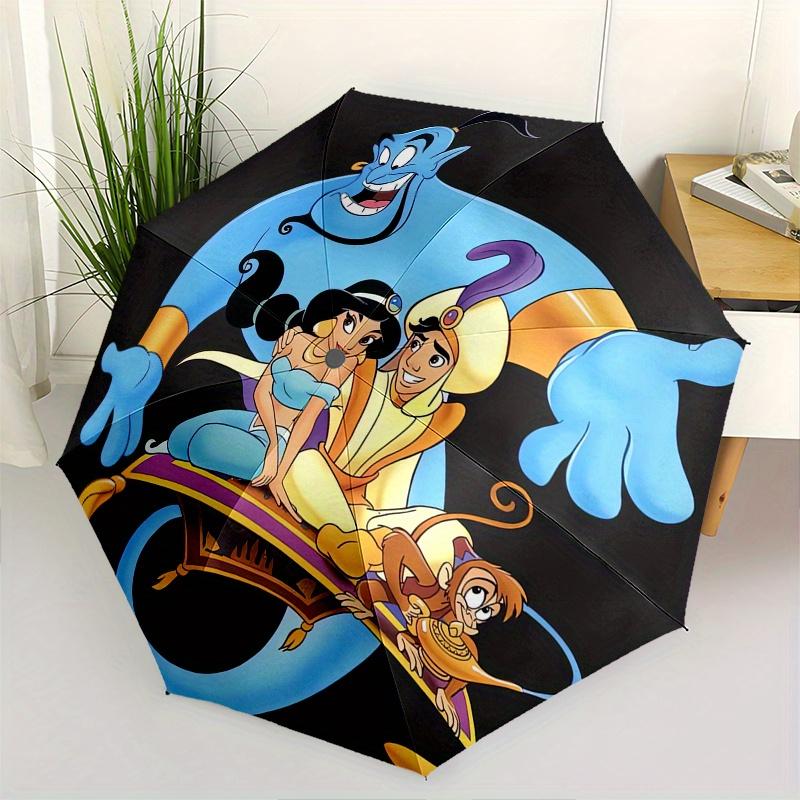 

Genie,Aladdin Automatic Umbrella - Tri-fold Portable Umbrella, Best Holiday Gift for Men and Women, Durable Iron Frame, Playful Design, Stur