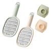 Peeler with Double-Sided Blade And Protective Hand Guard Design Peeler Peeling Scraping Cabbage Grater for Home Cafe Restaurant Bakery