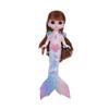 16cm Assorted Dress-Up Dolls with Fashion Outfits: Wedding Dress, Mermaid, Princess, and Prince Accessories