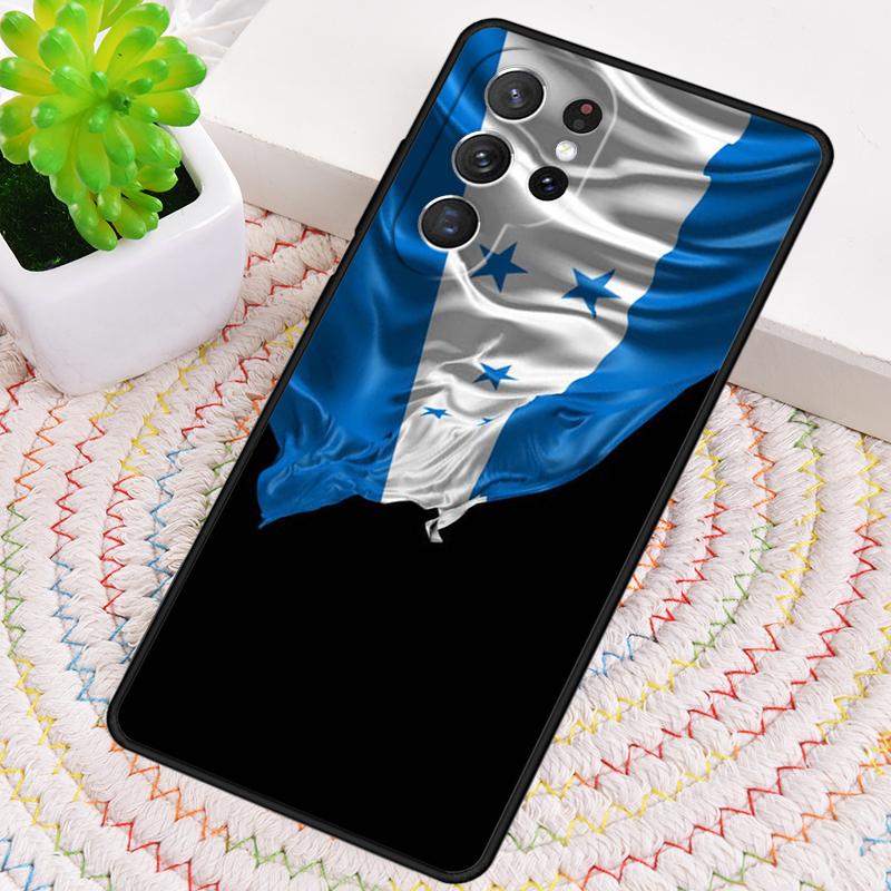 Honduras National Flag Silicone Phone Case For Samsung Galaxy note 10 pro S26 S25 S24 S23 S22 S21 Plus S25Ultra Capa Cover