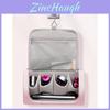 Travel Hair Dryer And Curling Iron Organizer Pu Storage Bag For Bathroom And Vacation Use