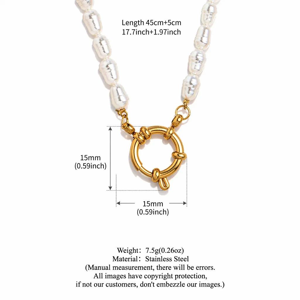 Pendentif Transfrontalier en Acier Inoxydable Or 18K: Série Personnalisée DIY pour Femmes