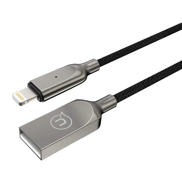 USAMS U-Sun Lightning power-off cableblack/black 1.9m IPYSUSB201 (US-SJ170)