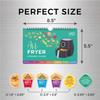 Willa Flare Air Fryer Magnetic Cheat Sheet Cooking Times Reference Guide for 80 Foods - Flip Chart and 6 Vinyl Decal Stickers | Perfectly Fry Family