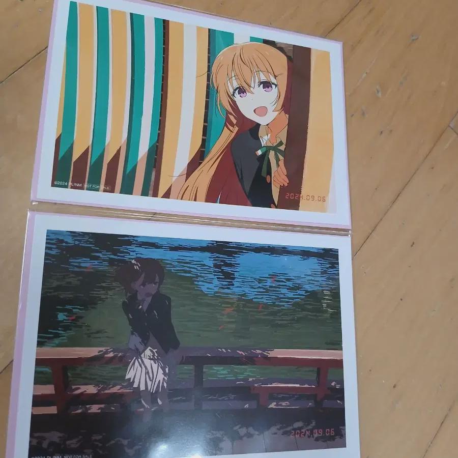 

2 Types In A Batch) Love Live Week Pre-order Benefit Illustration Photograph Kanata+kasumi