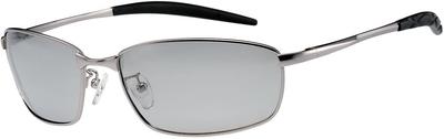 Bright Polarized Light Visible [Adventure King] Sunglasses, Color, Eyes, Anti-Reflective Coating, PL-023-GR40