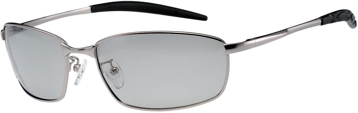 

Яркие Поляризационные Солнцезащитные Очки для Глаз с Внутренними Солнцезащитными Очками [Bokenoh], Цвет, Видимость, Антибликовое Покрытие, PL-023-GR40