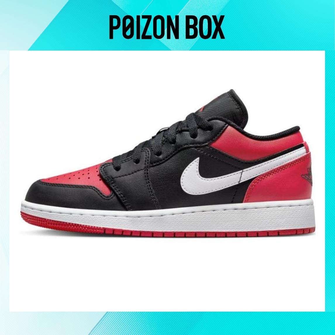 

кроссовки Jordan 1 Low Alternate Bred Toe (GS) 553560-066