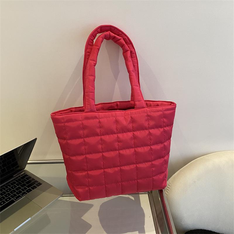 Premium Sense Large-capacity Bag Women's Bag New Versatile Ins Commuter Tote Bag Casual Trend Portable Shoulder Bag