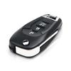 KEYYOU For Chevrolet Cruze Trax LS Badge Spark Sonic Aveo Tracker Onix RS Trailblazer 2/3/4 Buttons Remote Flip Key Shell Case