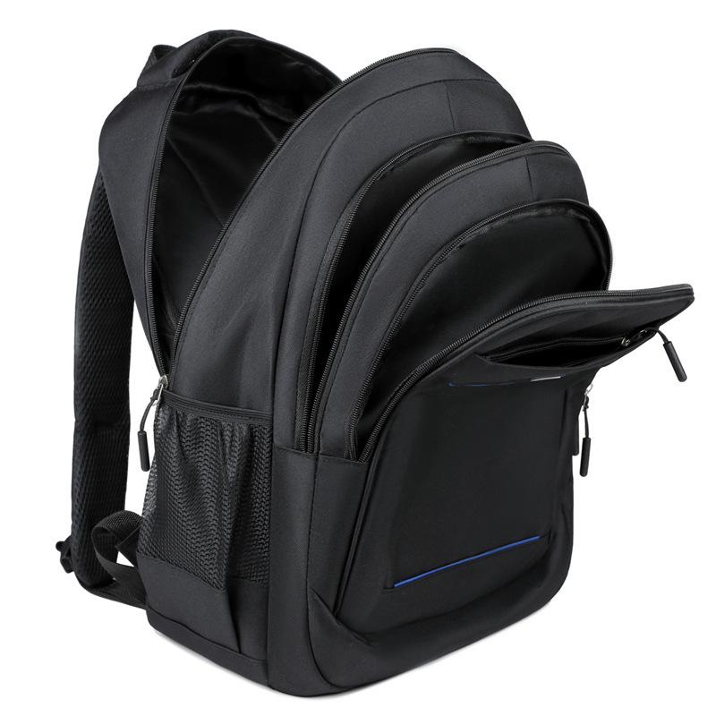 Schoolbag Business Commuter Backpack Men's Casual Waterproof Travel Bag Computer Bag Backpack High School Junior High School Student School Bag
